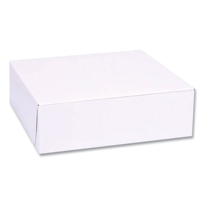 Southern Champion Tray 1533 White One-piece Non-window Bakery Boxes, Standard, 8