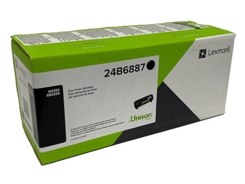Lexmark 24B6887 Toner Cartridge - Black - 21000 Pages - Lexmark M/xm3250 - Picture 1 of 1