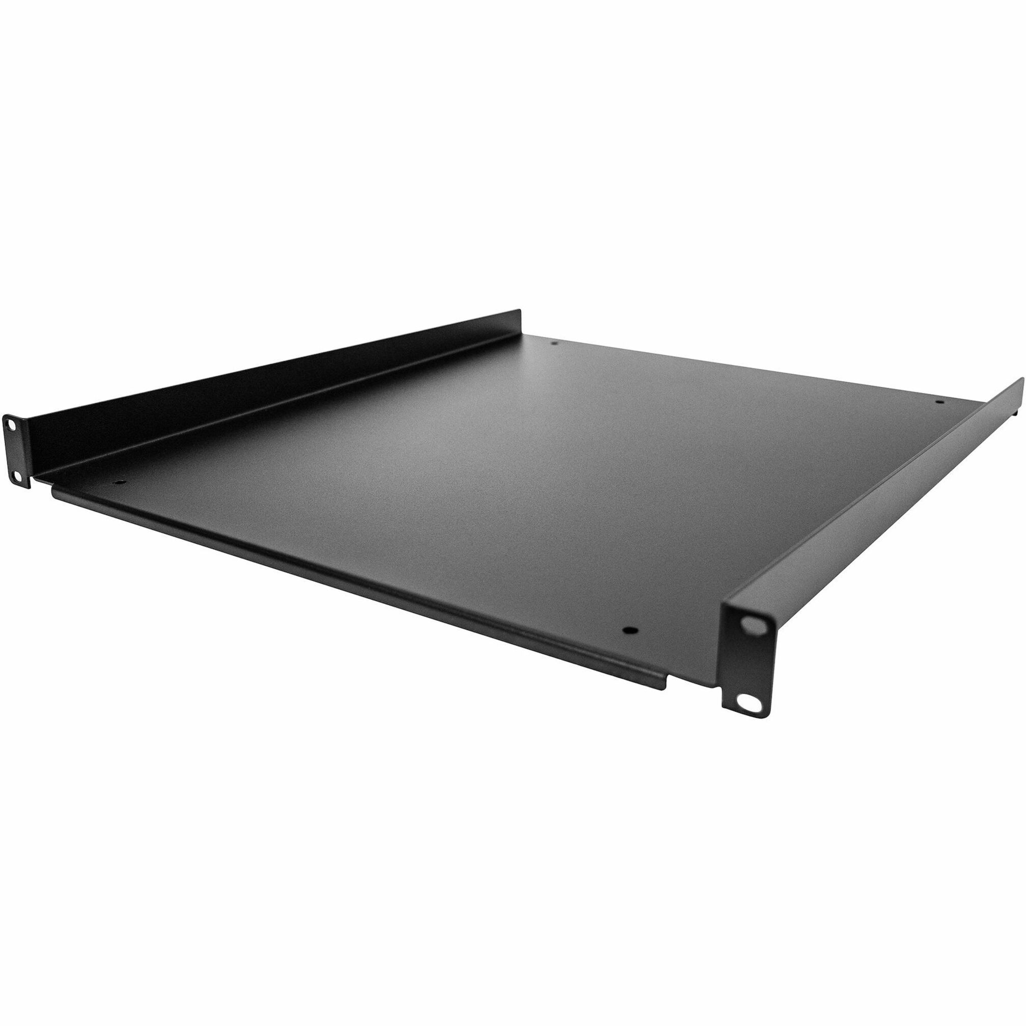 StarTech 1U Server Rack Cabinet Shelf - Fixed 20 Deep Cantilever ...