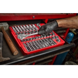 Milwaukee Electric Tools 48-22-9010 Milwaukee 47-piece 1/2 In. Socket Wrench Set