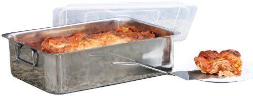 Cookpro 531 4-Piece Roaster/Lasagna Pan Stainless Steel