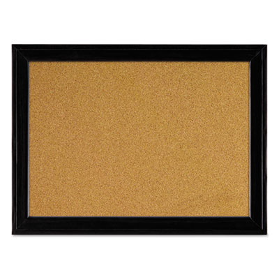 Kensington 79279 Cork Bulletin Board With Black Frame, 17 X 11 - Picture 1 of 1