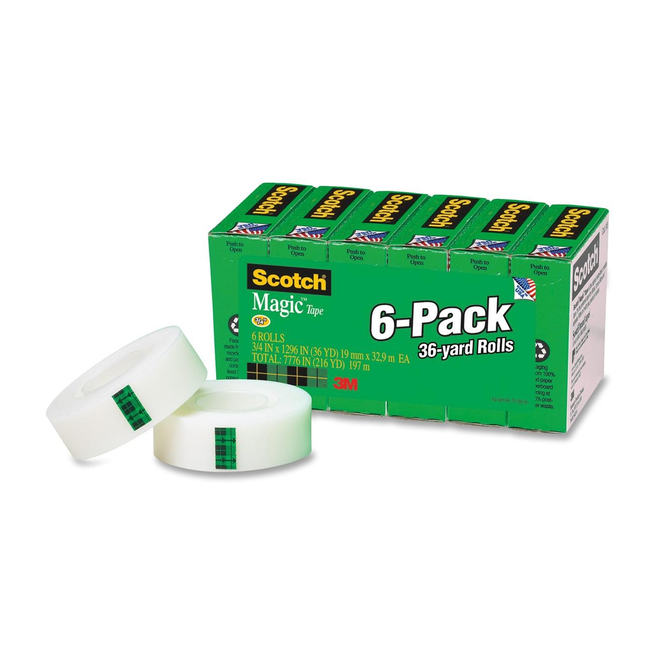 3M Scotch Magic Invisible Tape 1 Roll - Everything Audio