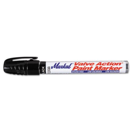 Laco Industries Inc 96823 Valve Action Paint Marker, Black