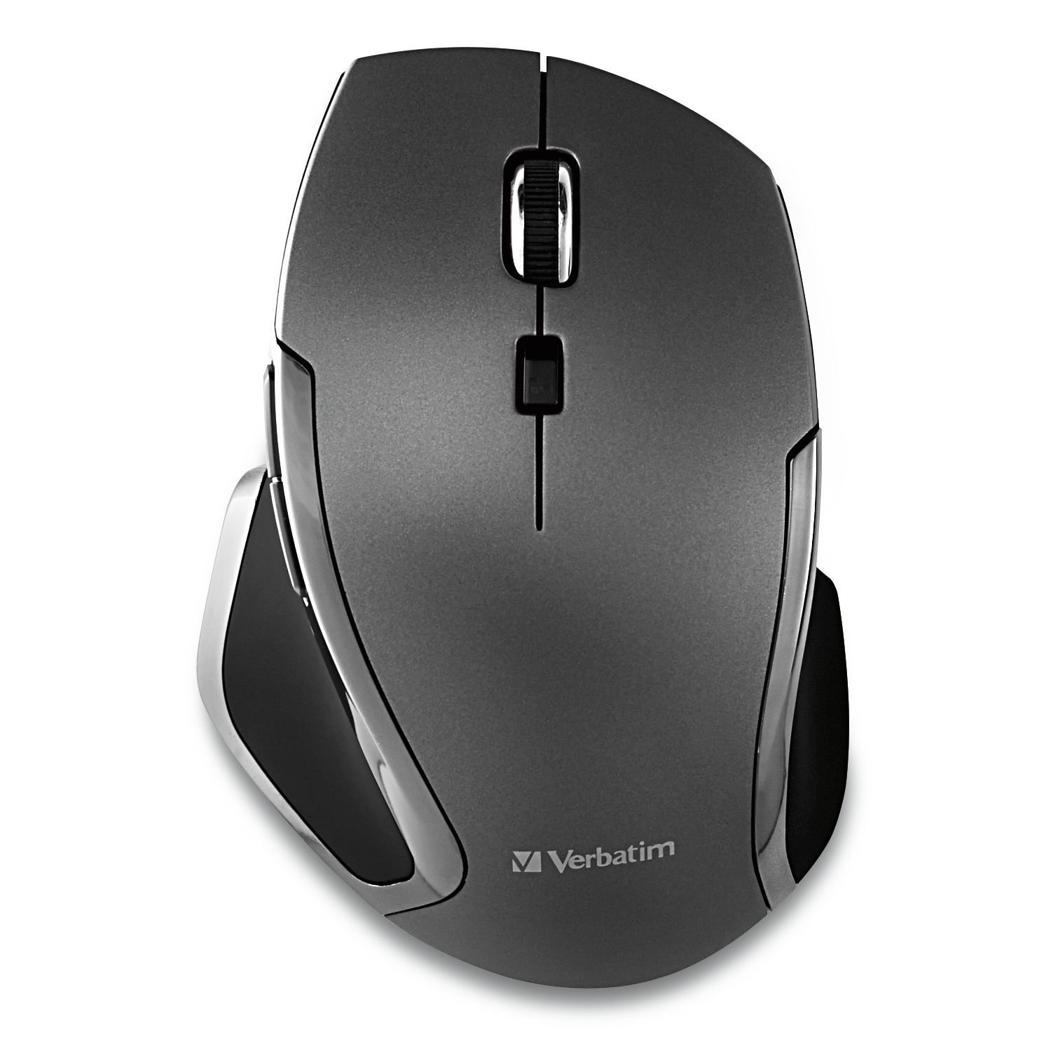 Verbatim Wireless Notebook 6-button Deluxe Blue Led Mouse - Graphite - Blue Led