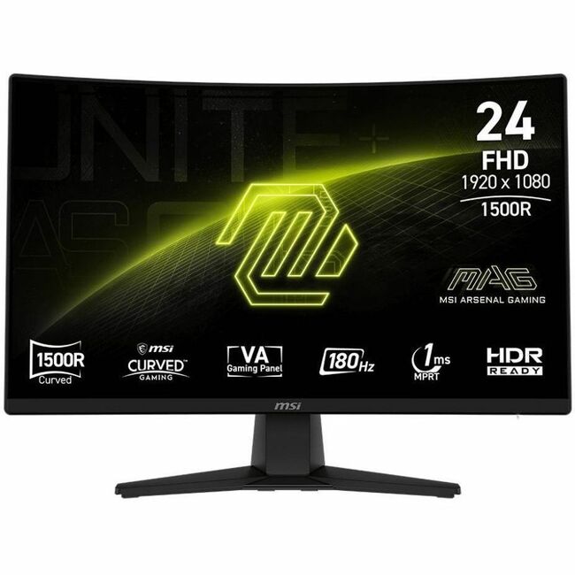Msi 9S6-3BC31T-004 Mntr Msi Mag 242c 24 Fhd изогнутый 180 Гц 1 мс R (9s63bc31t004)