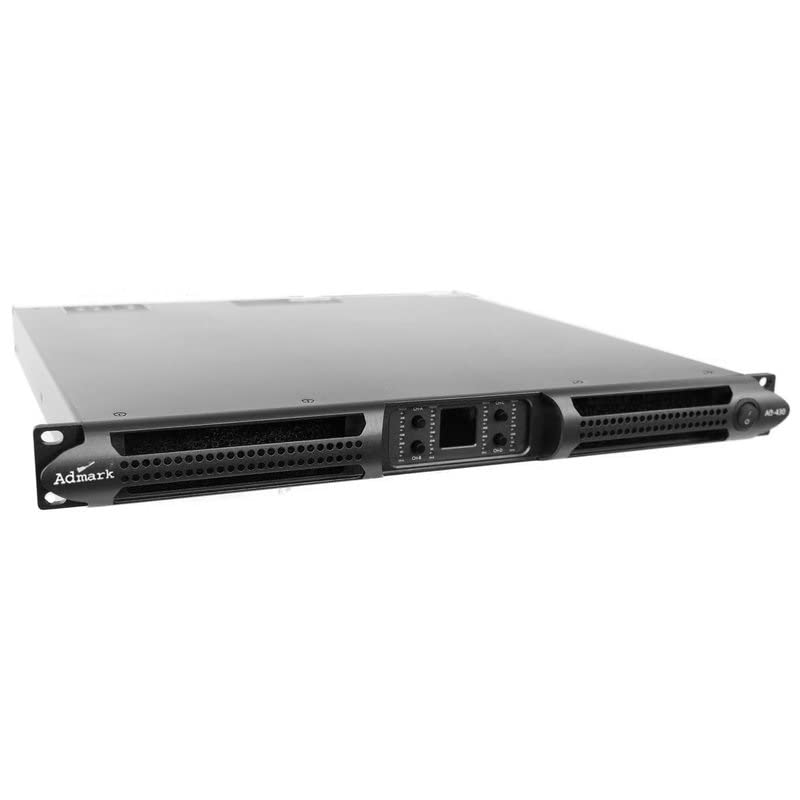 Admark AD-430 4 X 5000 Watts @ 4-ohms Per Channel Power Amp (ad430)