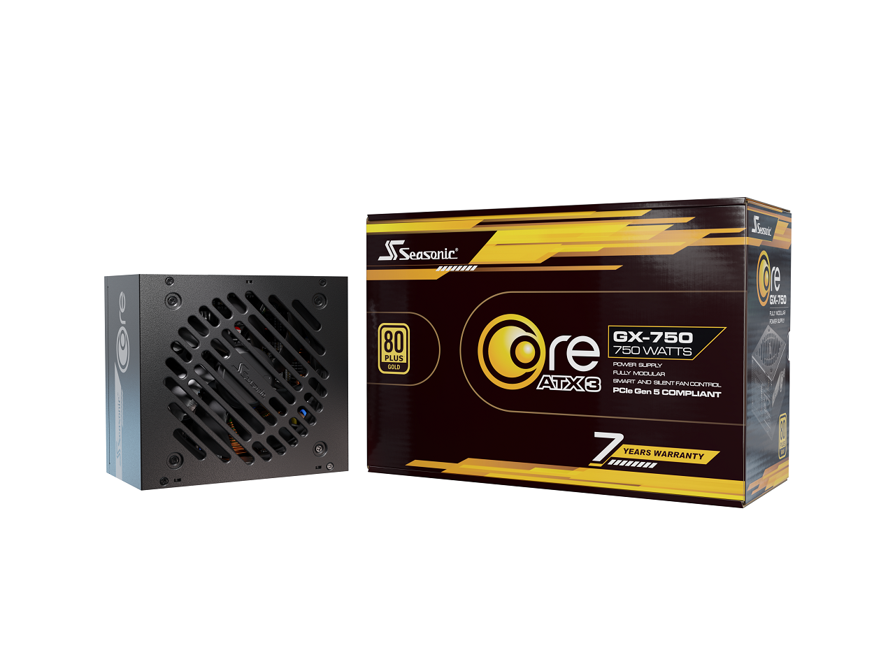 Núcleo de alimentación Seasonic COREGX-750ATX3 GX-750 ATX3 R (coregx750atx3) - Imagen 4 de 4