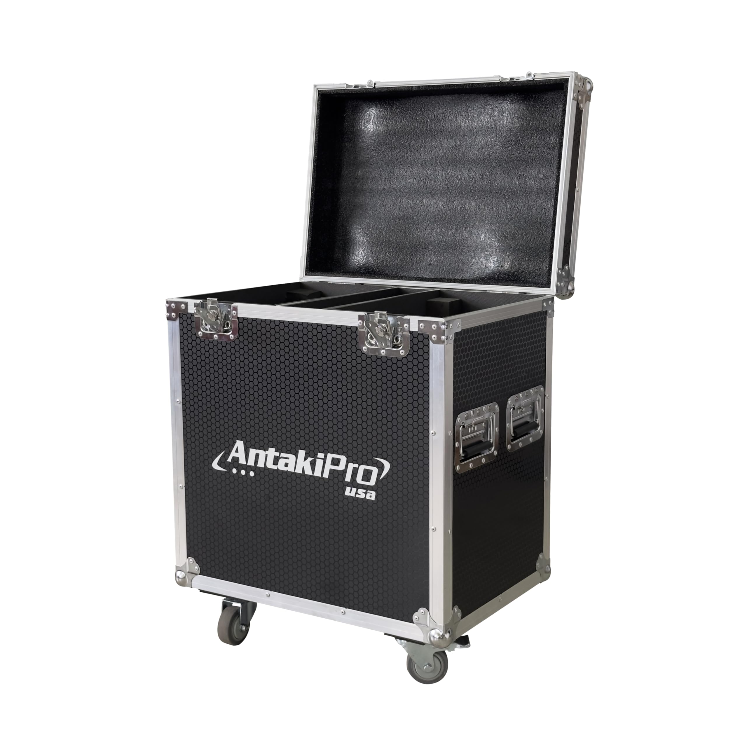 Antakipro AP350CASE Rolling Flight Case for Two Moving Head Lights