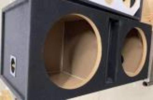 Deejay LED BASS12DUALVENTED 12-in Dual Vented Bass Enclosure