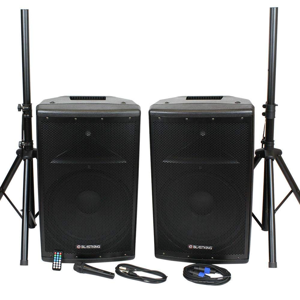 Blast King BDT15CMB2 15" 1000W Active/Passive Speaker System