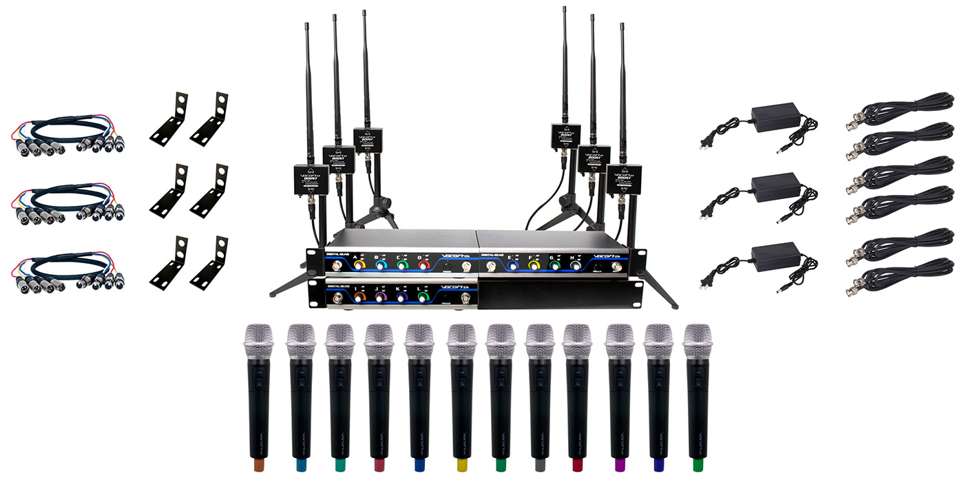 Vocopro BOOSTACAPELLA12 Dual Wireless Micrphone Antenna