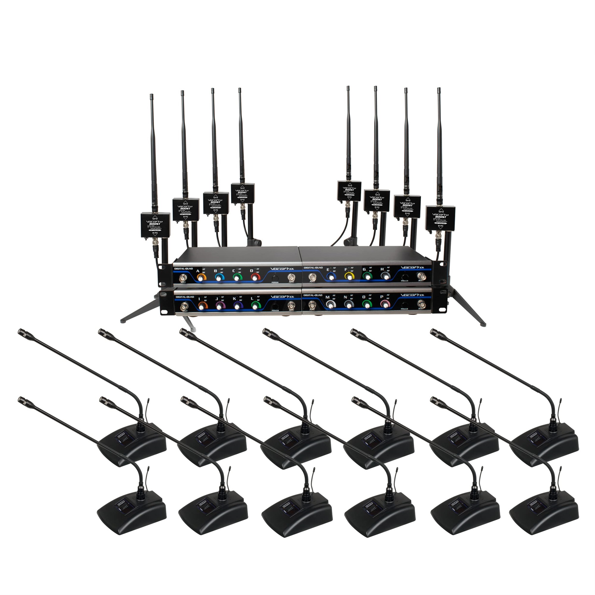 Vocopro BOOSTCONF16 Dual Wireless Microphone Antenna