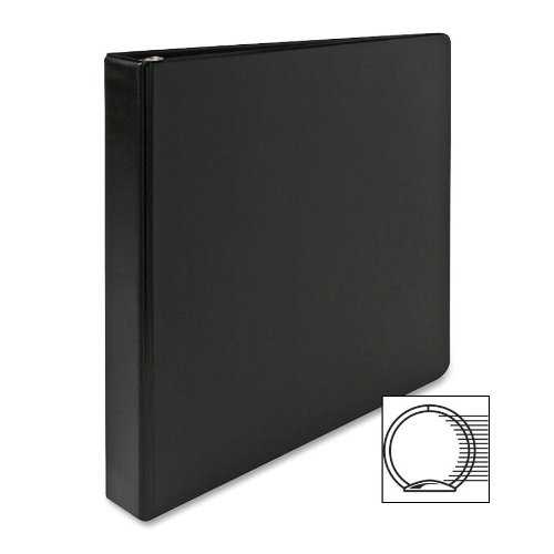 Business Source Vinyl Ring Binder - Letter - 8.50" X 11" - 3 X Round Ring