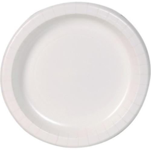 Dixie DBP09W 8.5" Paper Plates 125/Pack Microwavable