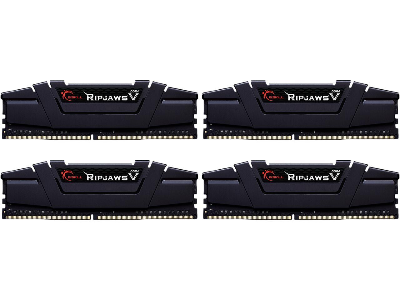 G.SKILL Ripjaws V 128GB (4 x 32GB) 3600MHz 288-pin DIMM DDR4 RAM