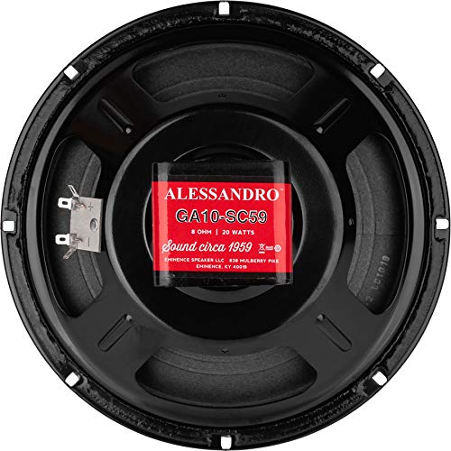 Eminence GA10SC59 10 Guitar Speaker Driver Alnic