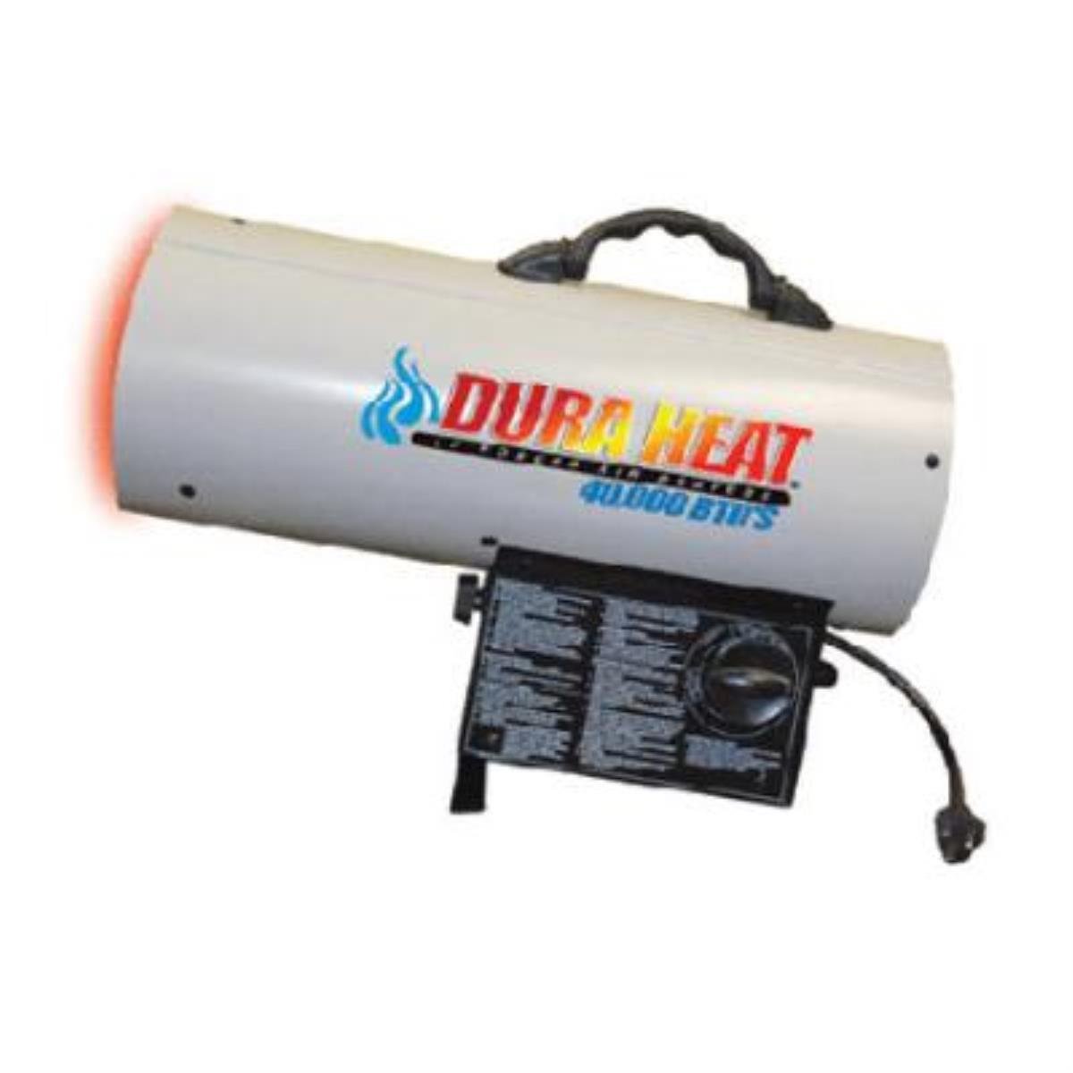 Forced Air Propane Heater, 40,000 Btu, Heats Up To 900 Square Feet, With Lp