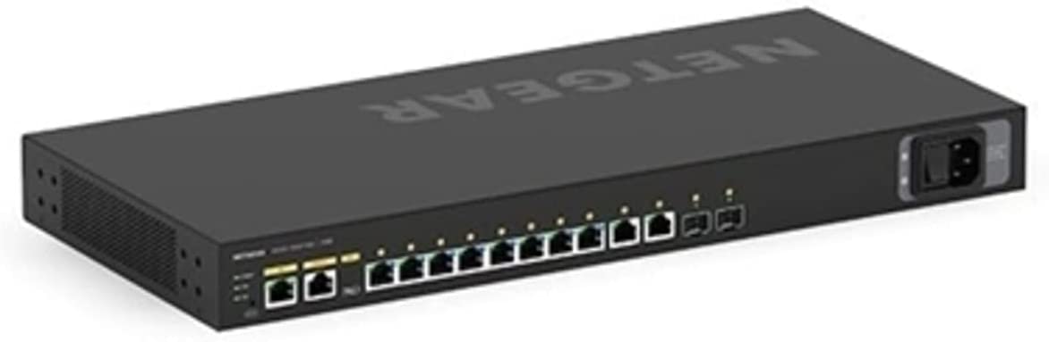 Netgear AV Line M4250-10G2F-PoE+ 8x1G PoE+ 125W 2x1G and 2xSFP Managed Switch