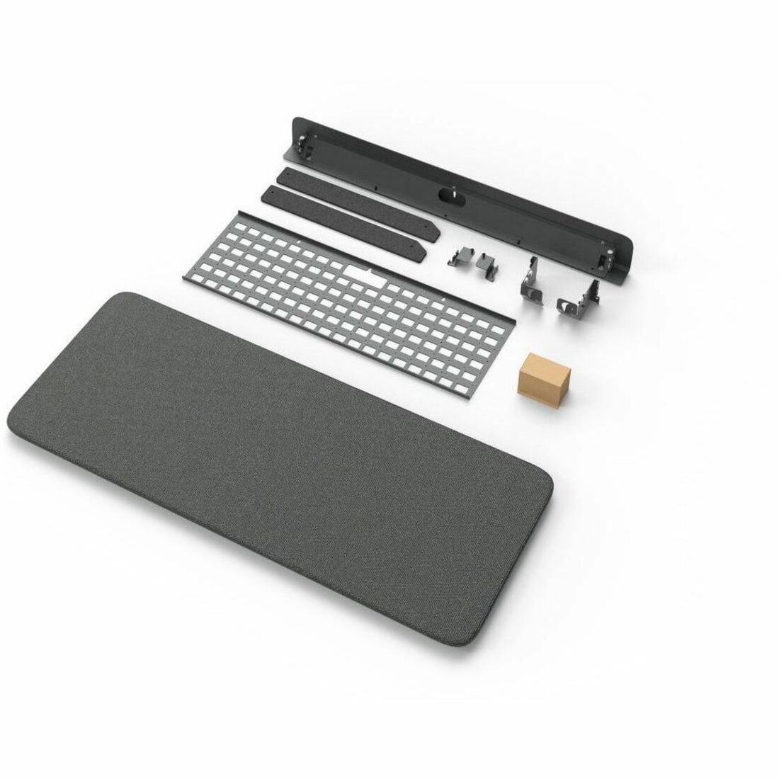Heckler Design H807BG Wall Mount for Video Conference Equipment Black Gray