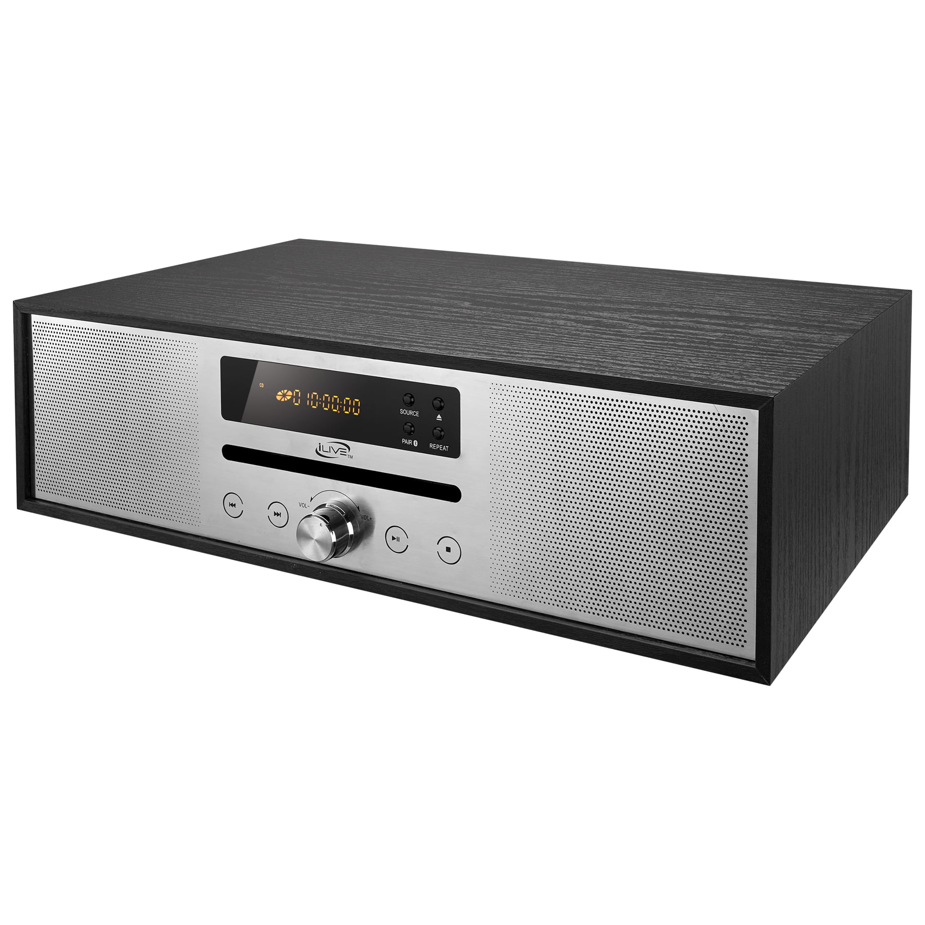 Ilive Ihb340b Ihb340b 20-watt Stereo Home Music System With Built-in Bluetooth,