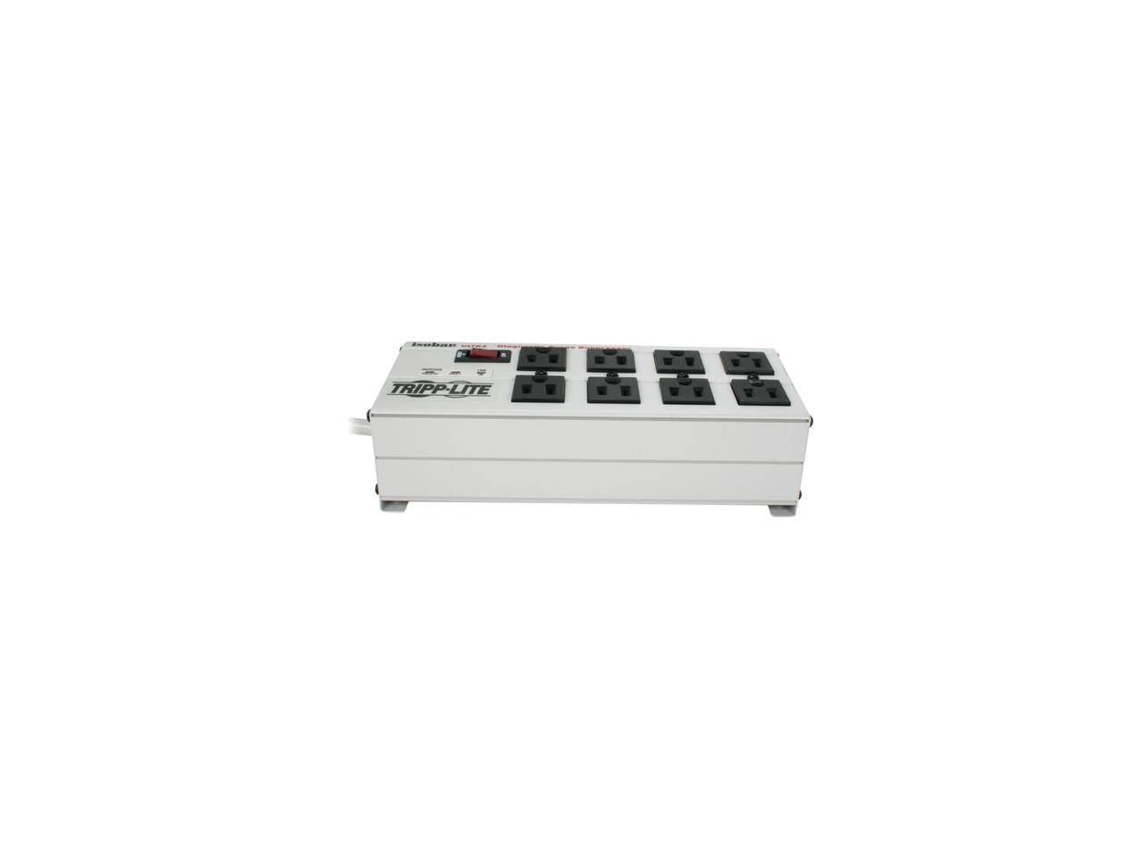 Tripp Lite Isobar Surge Protector Metal 8 Outlet 25' Cord 3840 Joules