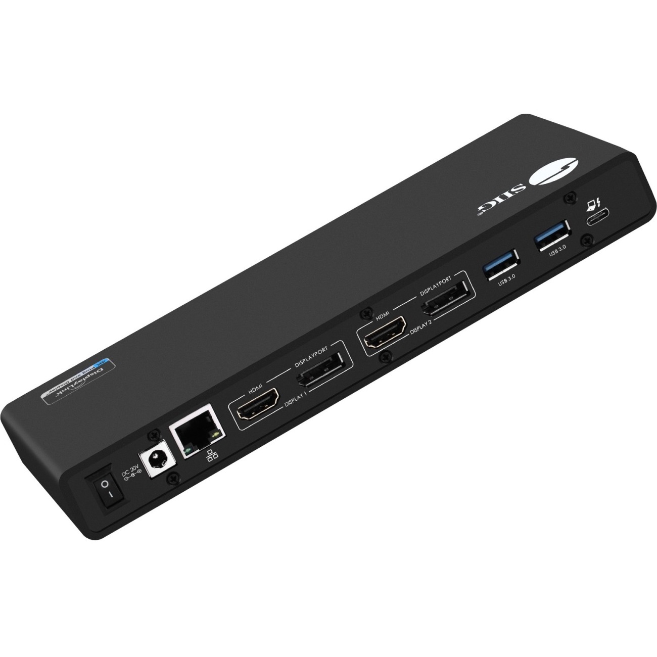 Док-станция SIIG USB 3.1 Type-C Dual 4K с питанием от сети (ju-dk0811-s1)