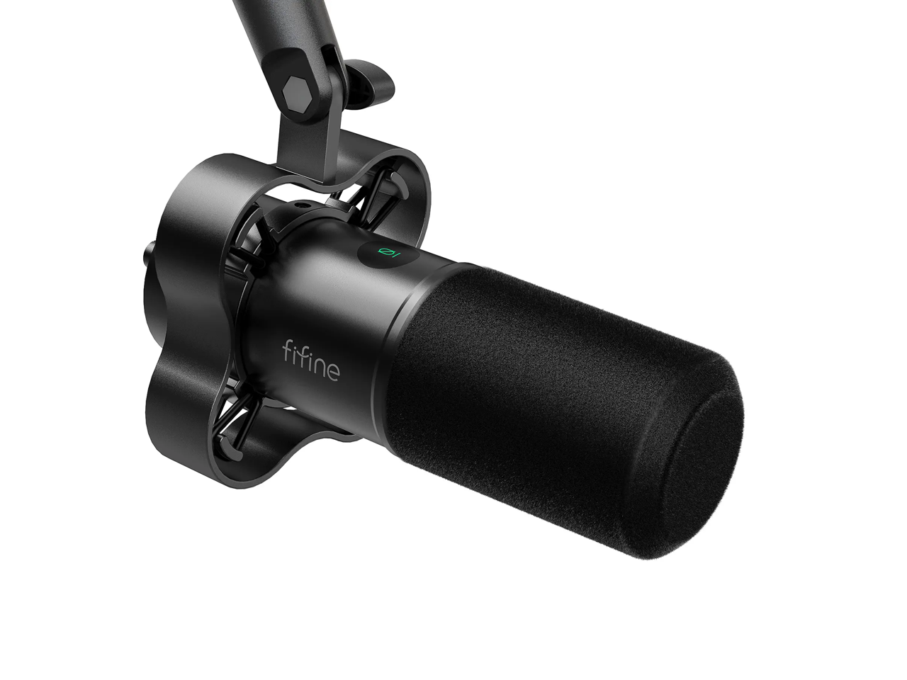 FIFINE K688Neo USB/XLR Dynamic Podcast Microphone with Mute & Monitor