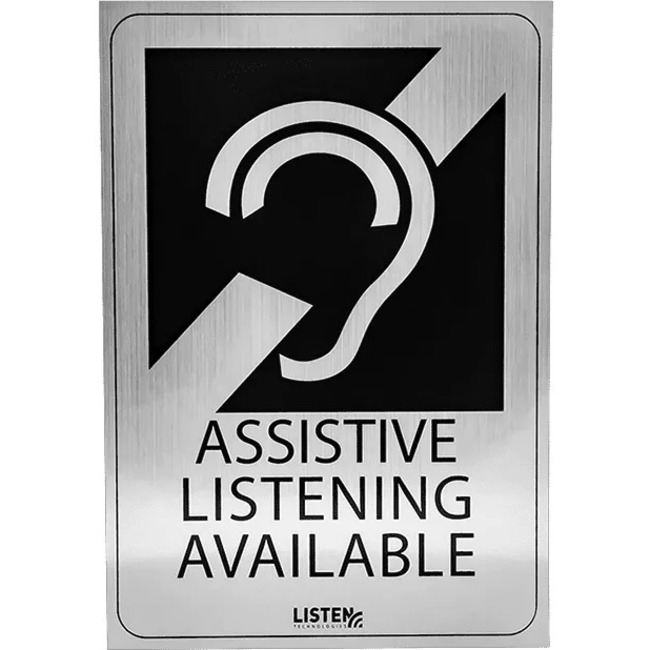 LA-304 Assistive Listening Notification Signage Kit (la304)