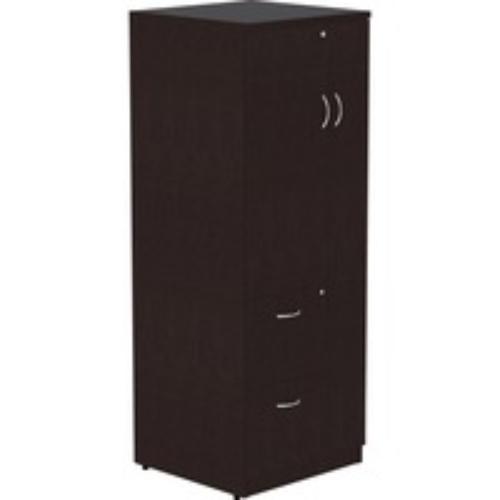 Lorell Essentials Laminate Tall Storage Cabinet - 2-Drawer (llr-18229)