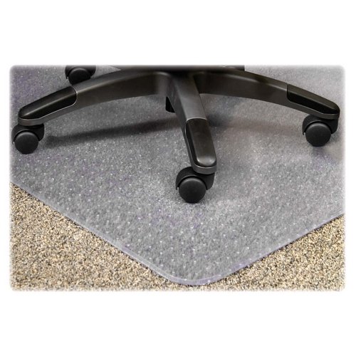 Lorell LLR25754 Plushmat Chair Mat 60x46 Clear