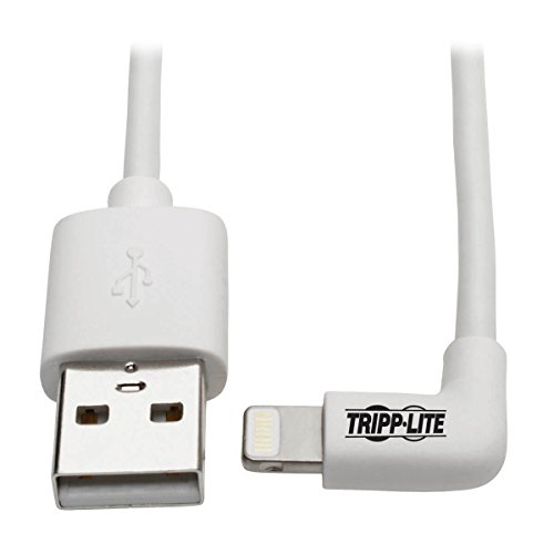Кабель для зарядки Tripp Lite для синхронизации с USB под прямым углом для iPhone iPad от Apple