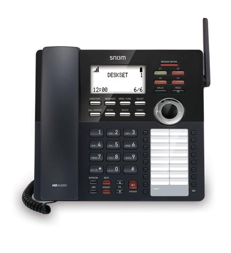 Snom Technology M18-KLE Sip Dect 4-line Deskset (m18kle) - Picture 1 of 1