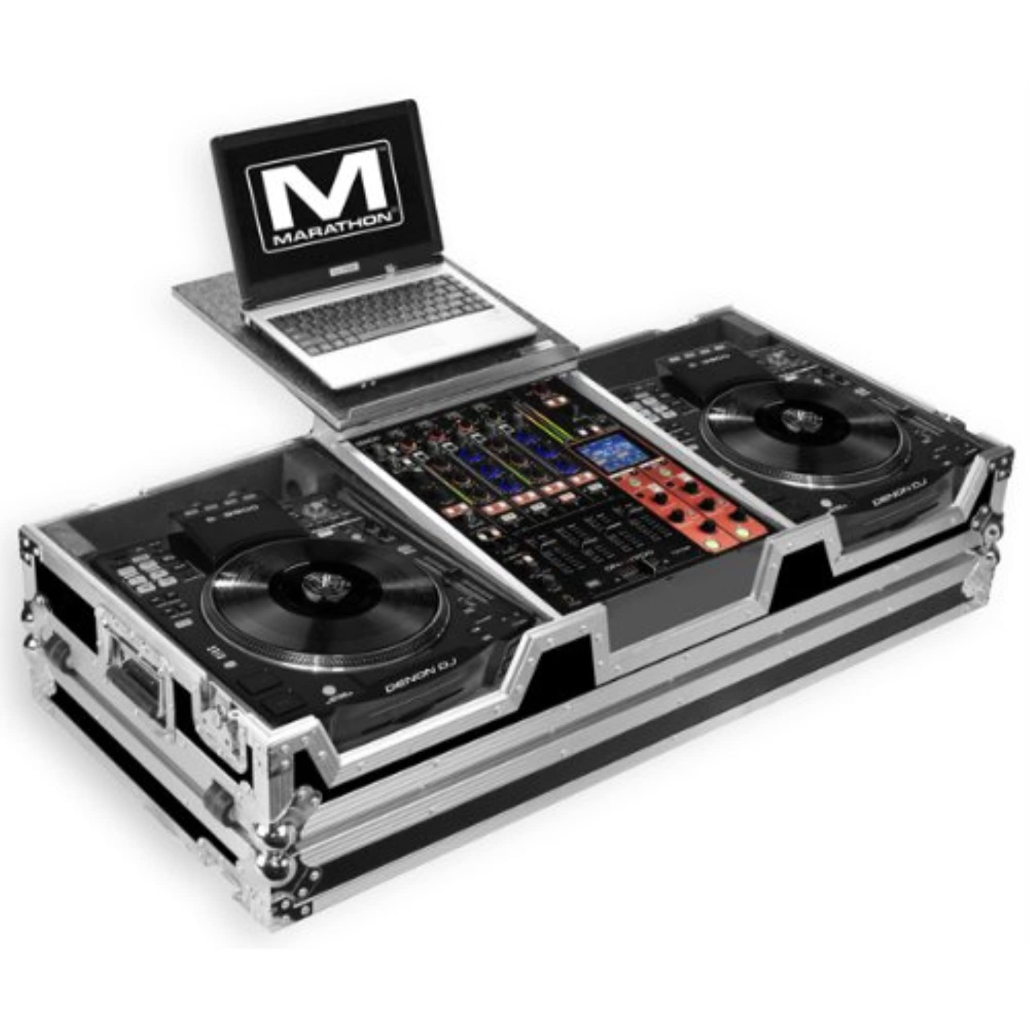 Marathon MASC390012WLT Flight Case for 2 CD Players