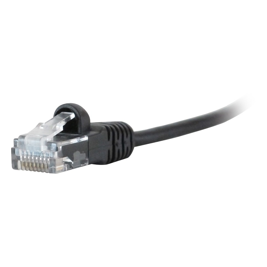 Универсальный патч-кабель Microflex Pro Av/it Cat6 без зацепов, черный, категория 3 фута