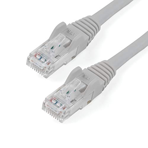 StarTech.com 10 футов Кабель CAT6 Ethernet - 10 упаковок - Подтвержден ETL - Серый CAT6