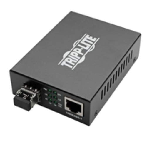 Гигабитный многомодовый медиаконвертер Tripp Lite из оптоволокна в Ethernet, 10/100/1000 LC,