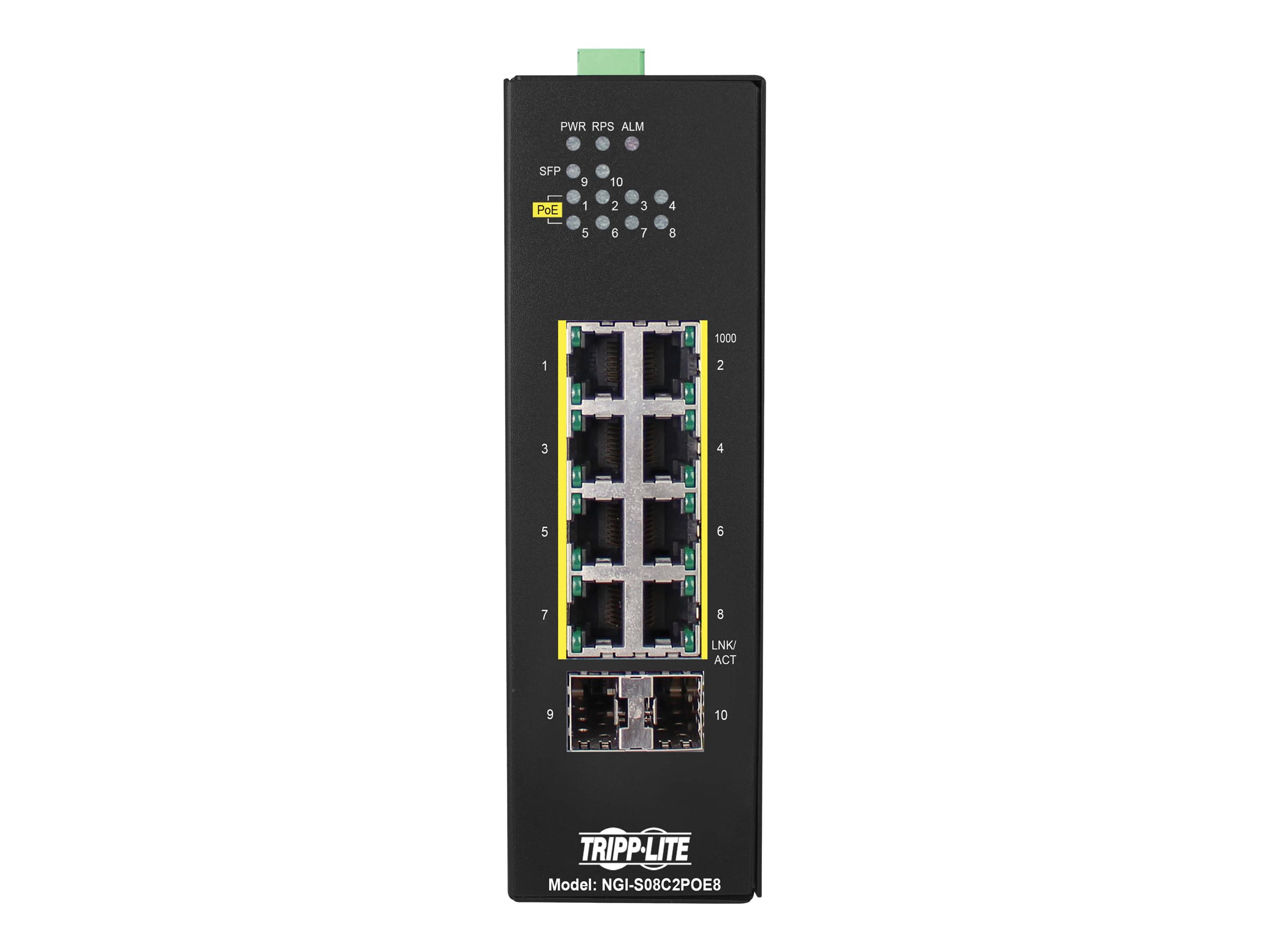 Tripp Lite NGI-S08C2POE8 Ethernet Switch (ngis08c2poe8)