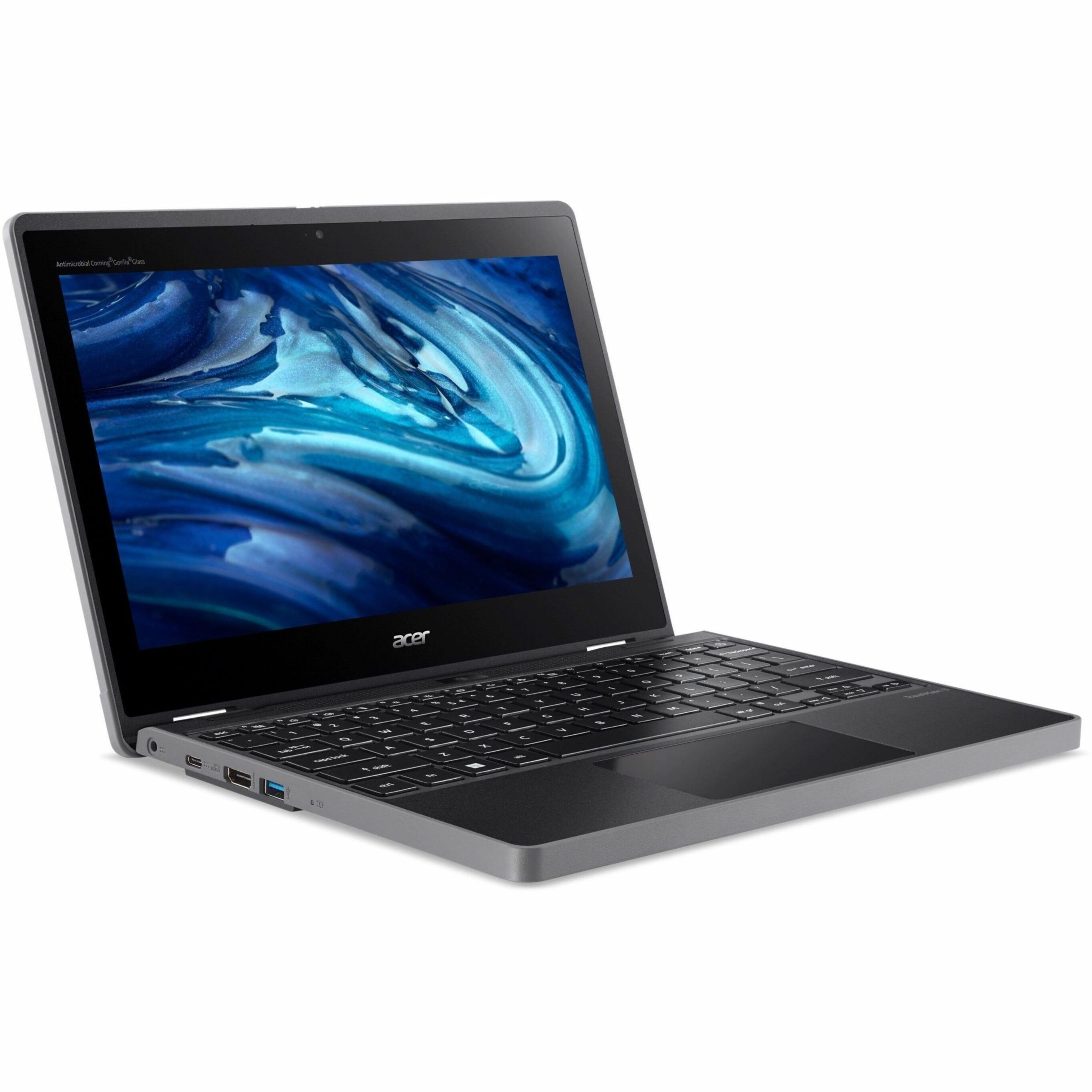Acer TravelMate Spin B3 Convertibile 11.6 - Notebook 2-in-1 Touchscreen, Intel N100, 8GB RAM, SSD 128GB