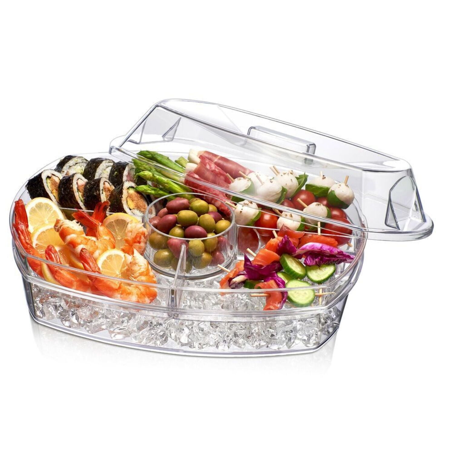 PRODYNE P-17 PARTY PLATTER ON ICE 3 PIECE SET (p17) - Picture 1 of 1