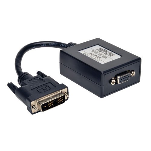 Кабель-преобразователь активного адаптера Tripp Lite Dvi-d в Vga, 6 дюймов, 1920x1200 -