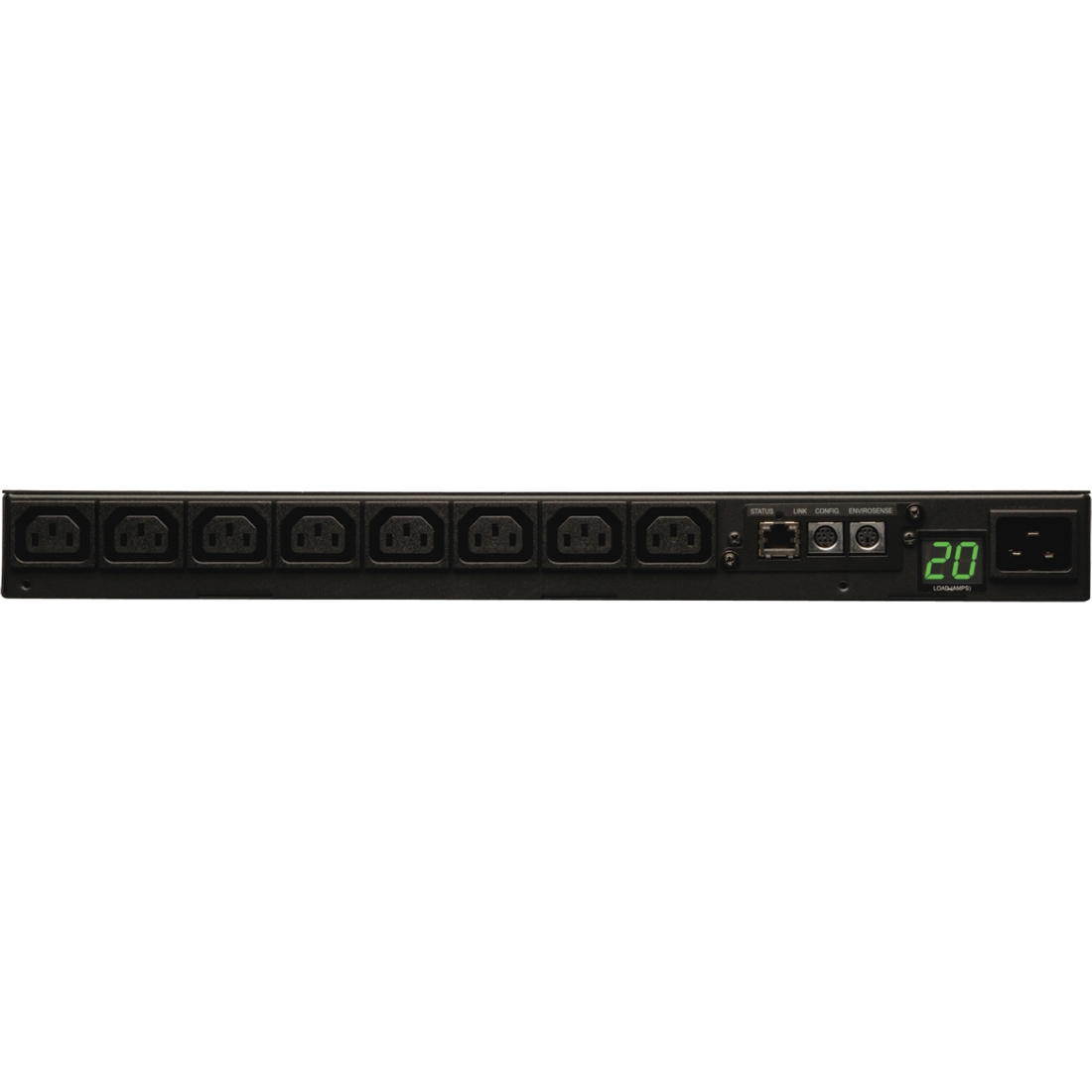 Tripp Lite Monitored PDU, 8 Outlets (C13), 208/220/230/240V, C20/L6-20P Adapter,