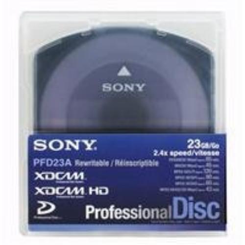 Диск Sony PFD23A/2 Xdcam, однослойный, 23 ГБ, 85 минут