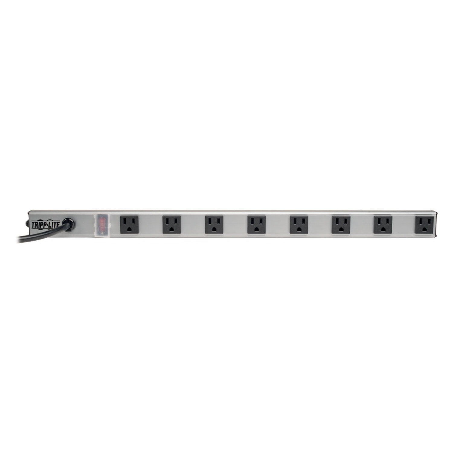 Удлинитель Tripp Lite Power Strip 120 В под прямым углом 5-15r с 8 розетками, длина шнура 15 футов, 24 дюйма -