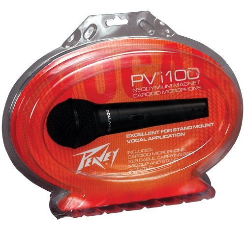 Peavey Pvi100xlr Cardioid Unidirectional Dynamic Microphone W/xlr Connector - Picture 1 of 1