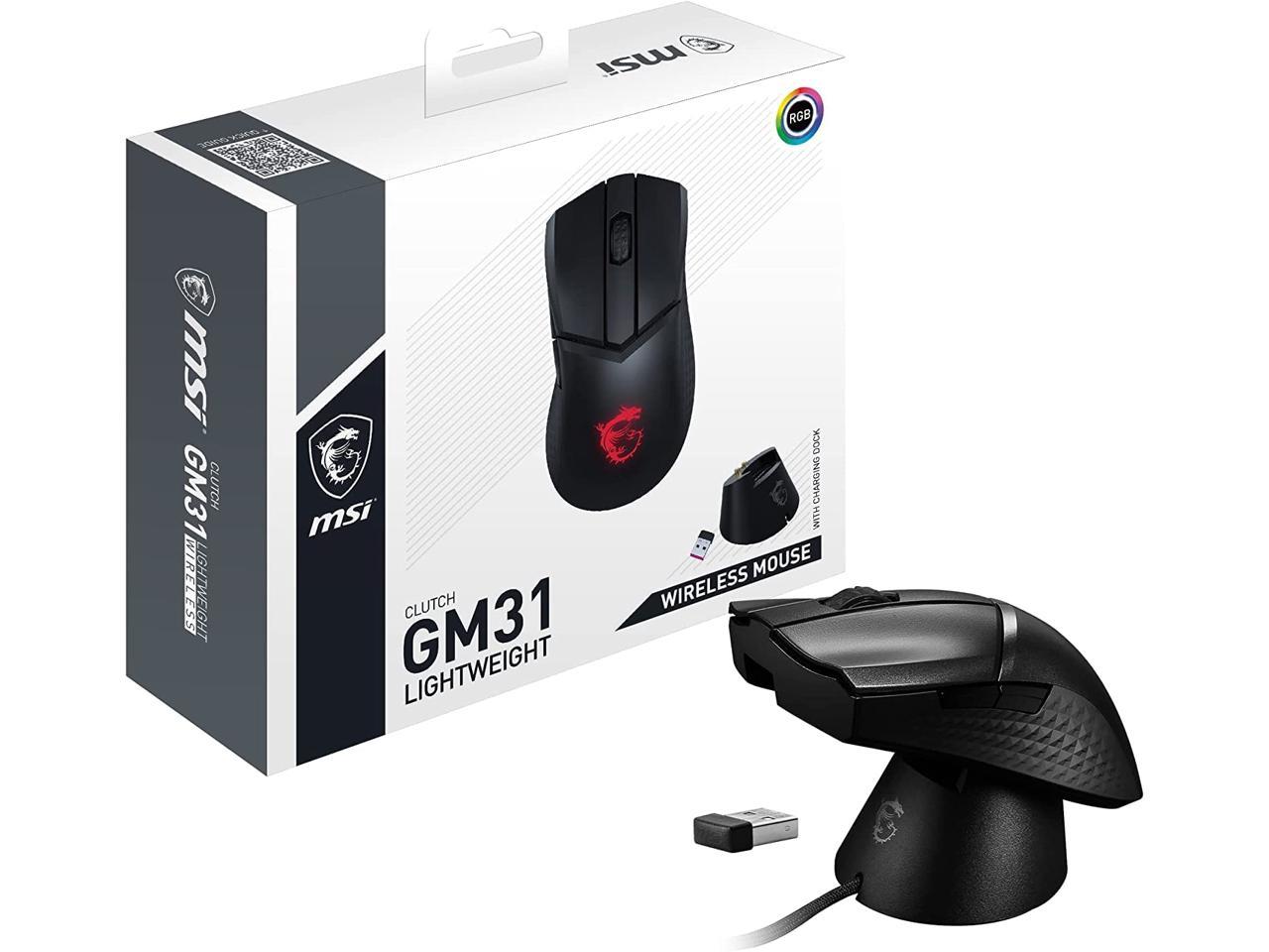 MSI Clutch GM31 Gaming Mouse (s124300980cla(ww))