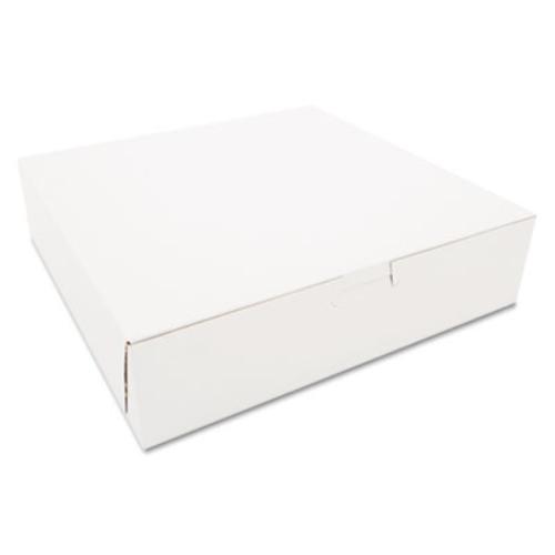 Southern Champion Tray SCH0969 Tuck-top Bakery Boxes, 10w X 10d X 2 1/2h, White, - Picture 1 of 1