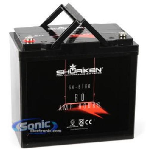 Shuriken Sk-bt60 60-amp 1,500-watt Battery (skbt60)