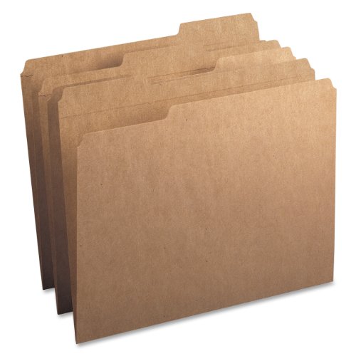 SMEAD 10734 Kraftpapier Datei Ordner mit verstärkter Lasche - Brief - 8,50" x 11" - - Bild 1 von 12