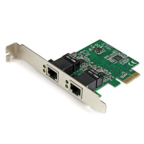 Двухпортовая гигабитная серверная плата сетевого адаптера Pci Express Startech - Pcie Nic -